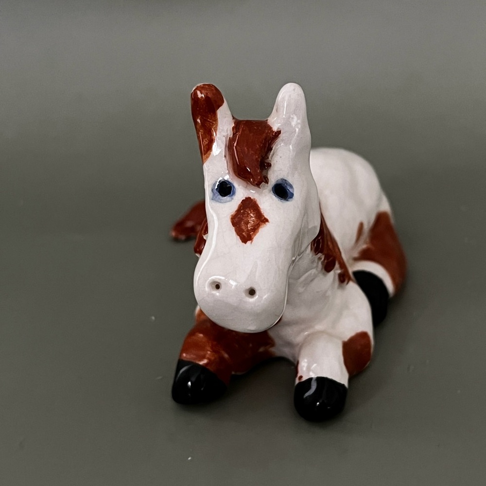 Ceramic Hillbilly Horse Figurine